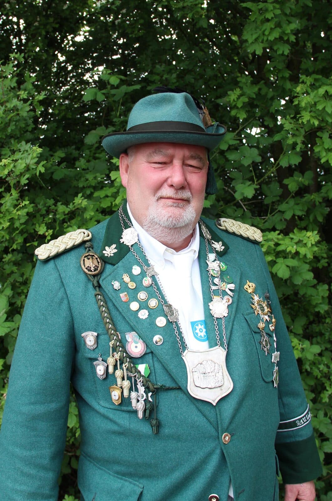 Portrait H.W. Milz, 3. Vorsitzender